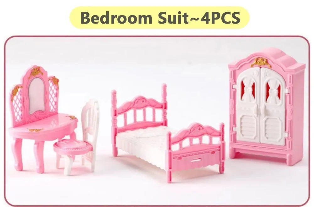 10pcs Kawaii Mini Kitchen Set – Dollhouse Accessories for Girls