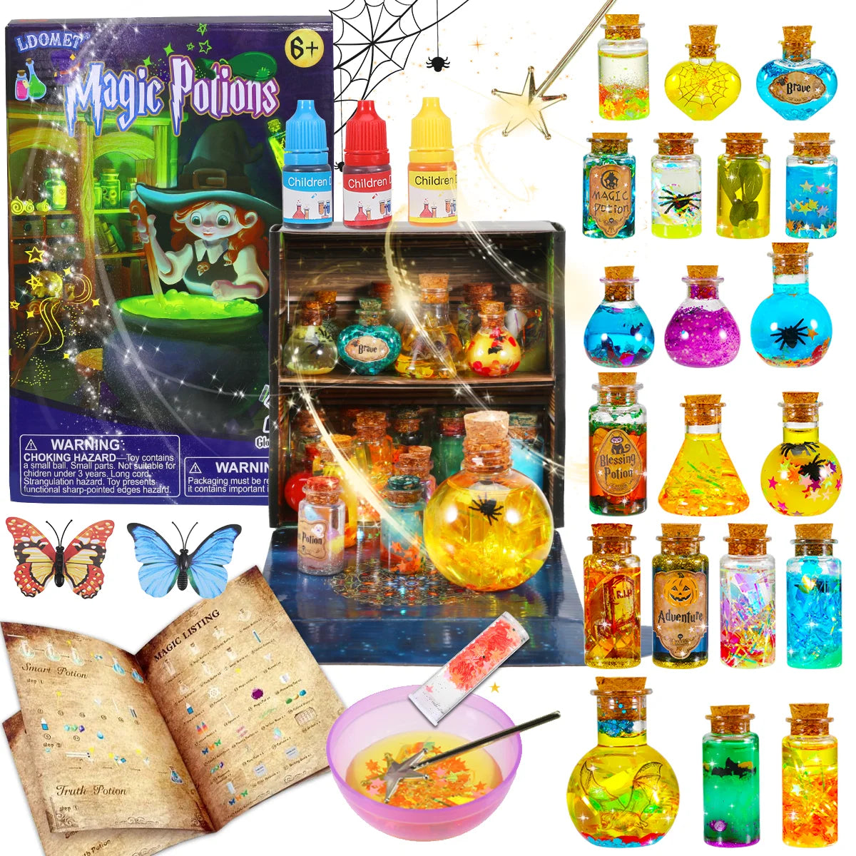 DIY Fairy & Witches' Magical Potions Kit