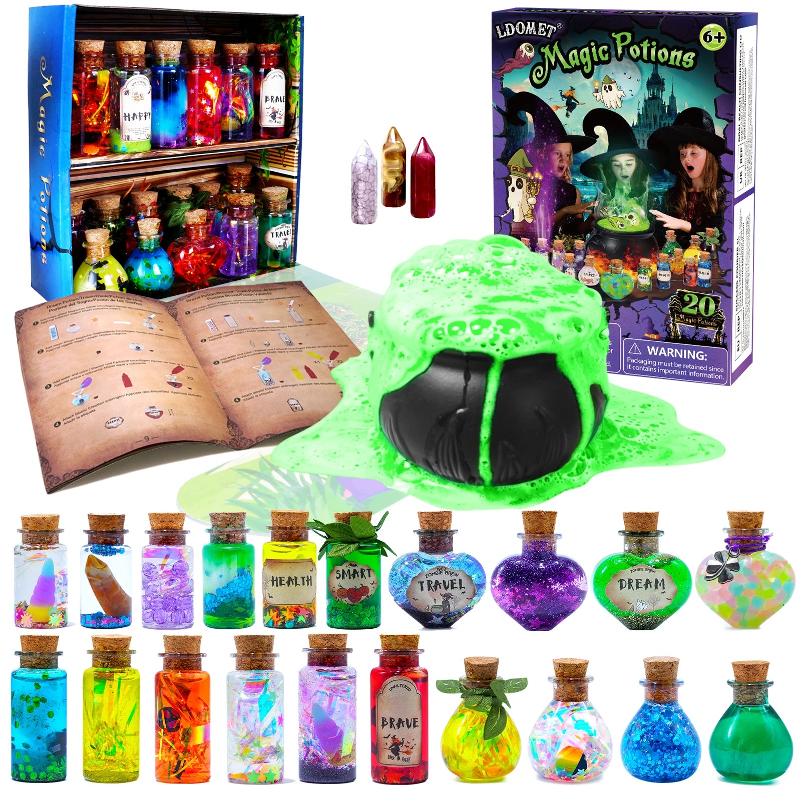 DIY Fairy Potion Kit – Magical Color-Changing Science Craft for Kids