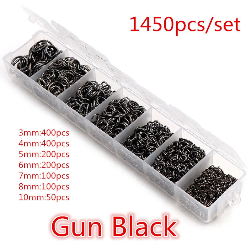 Assorted Jump Ring Set – 8 Colors, 3–10mm
