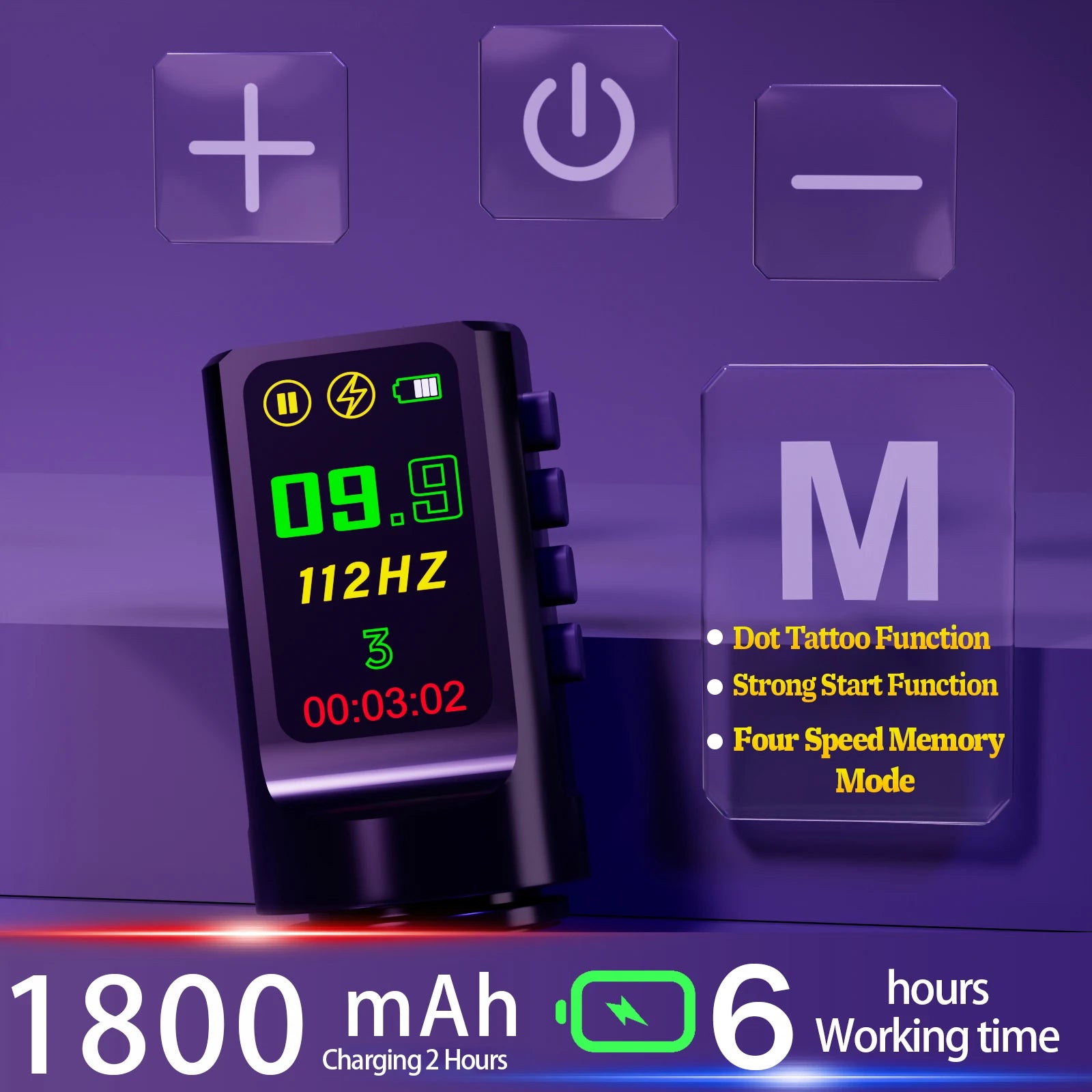 POSEIDON Wireless Tattoo Pen Kit