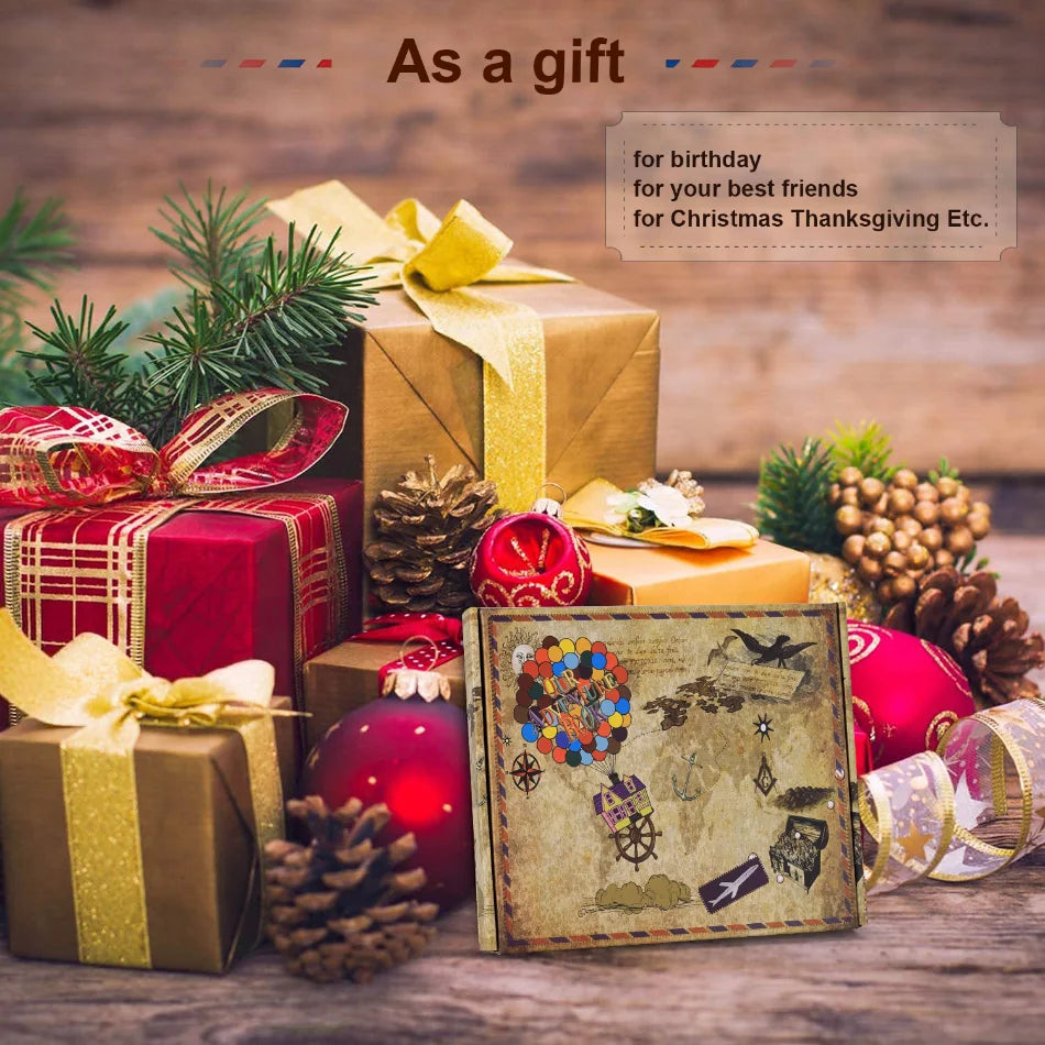 Retro DIY Scrapbook Photo Album – 146 Pages