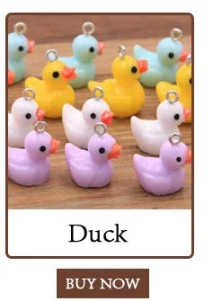 10pcs Glitter Star Lollipop Resin Charms