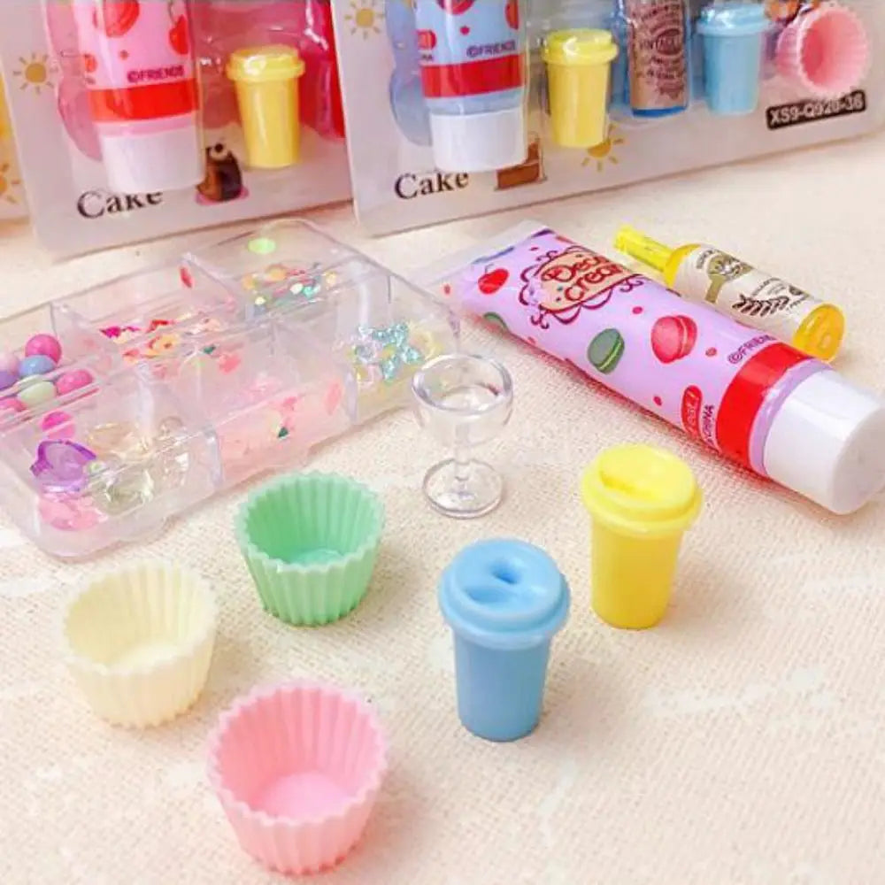 DIY Ice Cream Craft Set – Simulation Gel Toy for Kids
