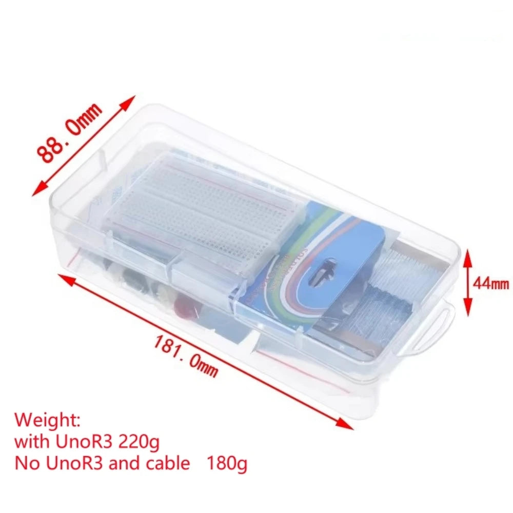 400 Tie-Point Breadboard Starter Kit – Arduino DIY Set