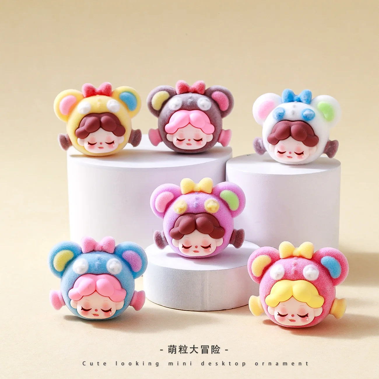 9pcs Cartoon Mini Dolls – Cute Pendant Figures & Accessoriesments and toys