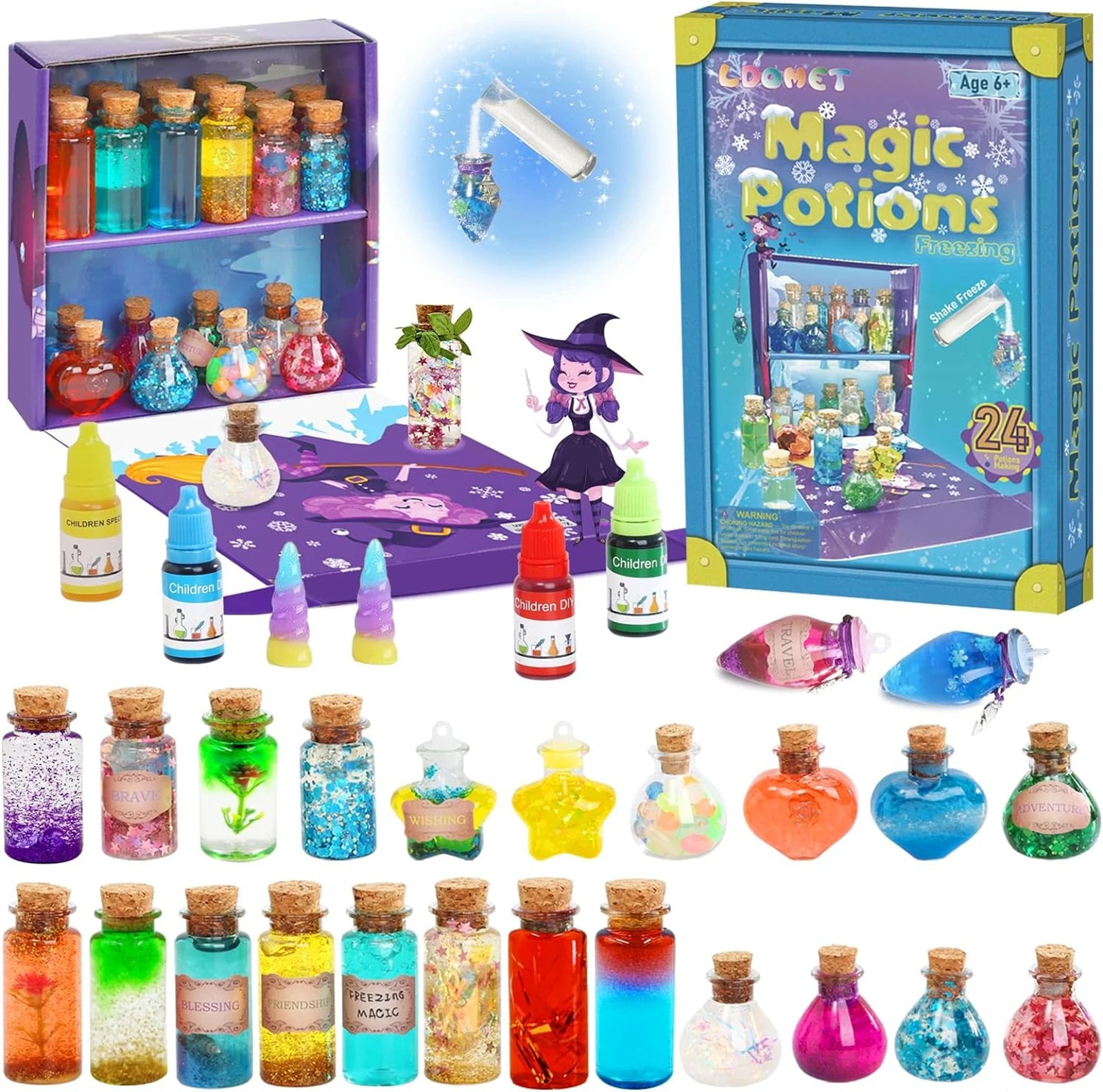DIY Fairy & Witches' Magical Potions Kit
