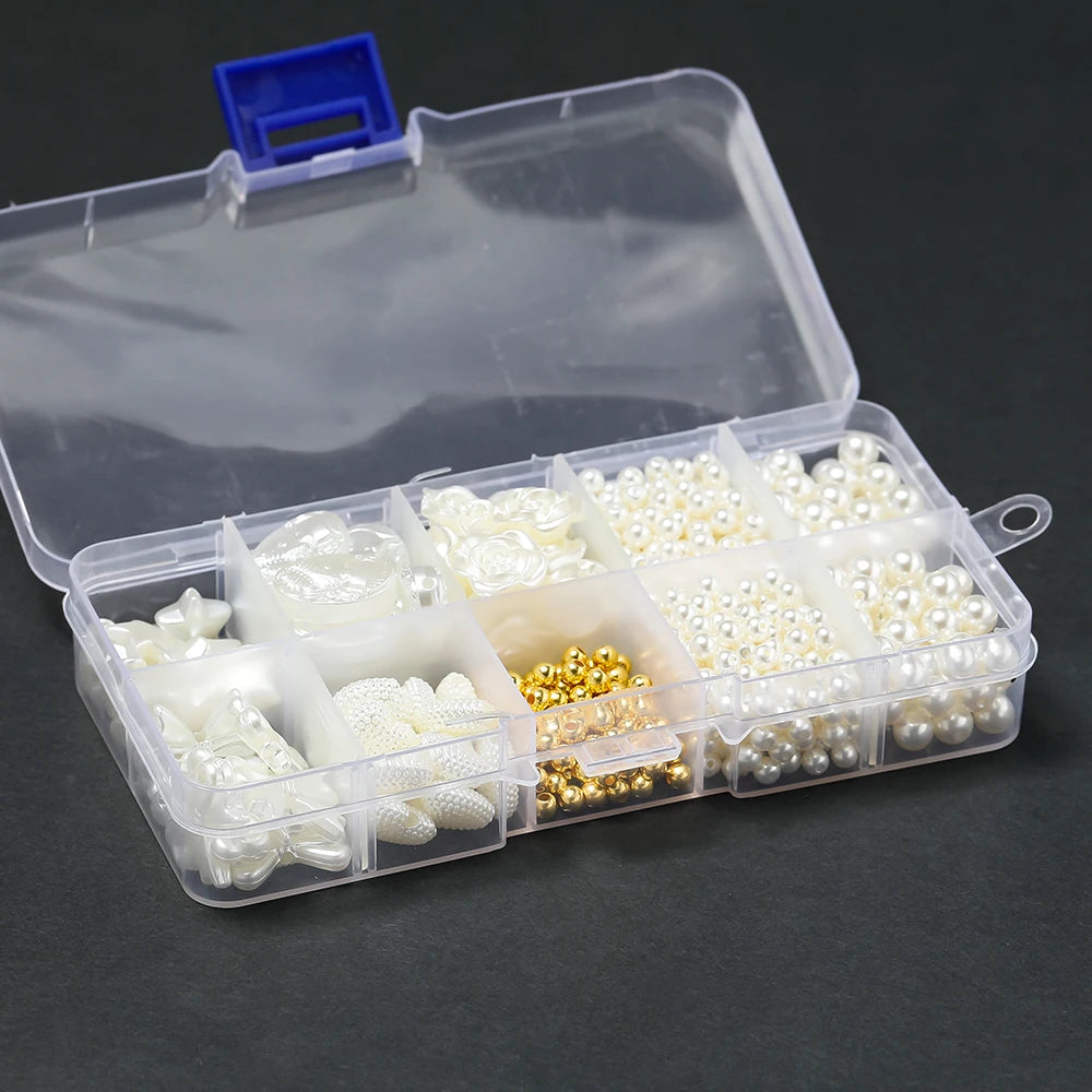 747pcs Imitation Pearl Beads Set – Jewelry Making Kit