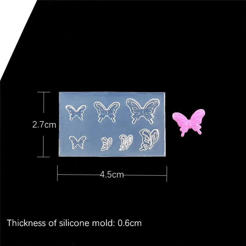 SNASAN Mini Silicone Mold – DIY Resin & Craft Tool