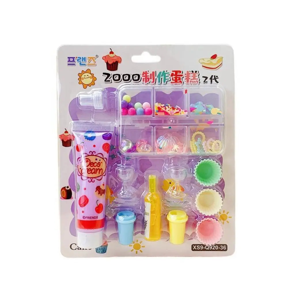 DIY Ice Cream Craft Set – Simulation Gel Toy for Kids