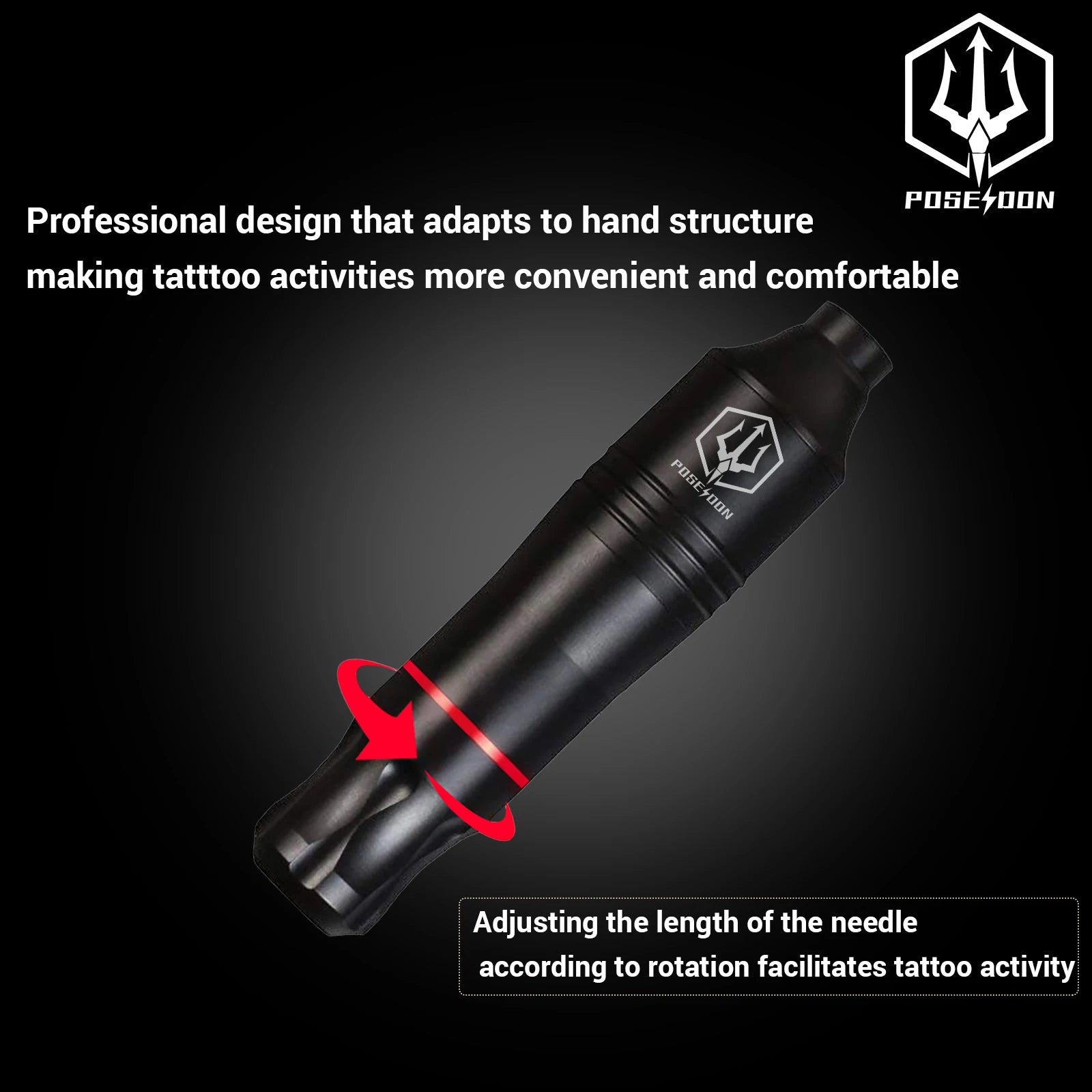 POSEIDON Wireless Tattoo Pen Kit