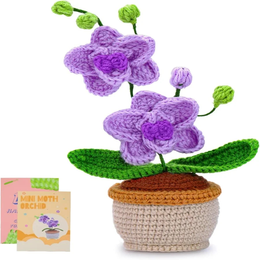Beginner Crochet Kit – Flower Potted Plants