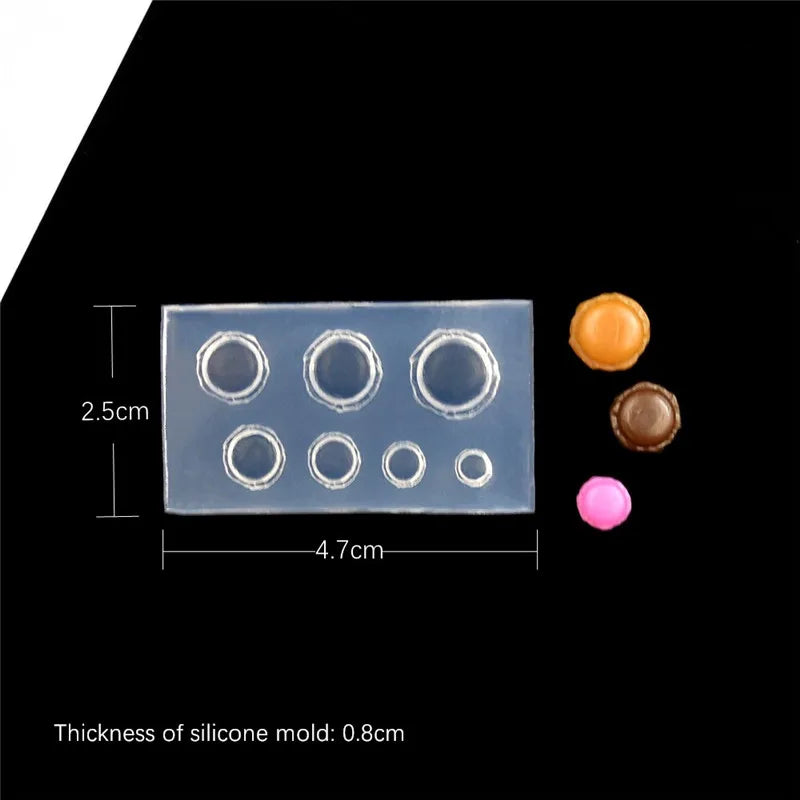SNASAN Mini Silicone Mold – DIY Resin & Craft Tool