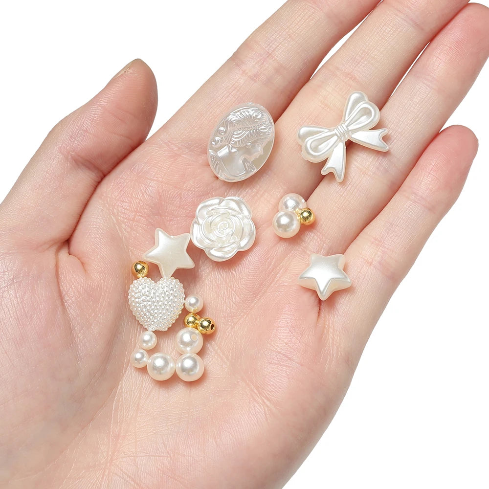747pcs Imitation Pearl Beads Set – Jewelry Making Kit