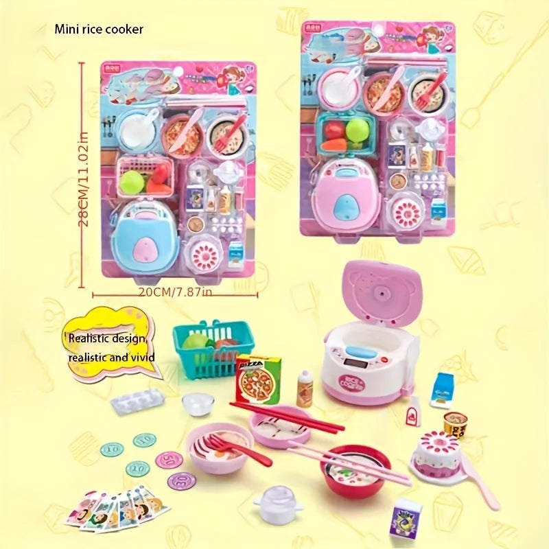 Mini Cash Register & Vending Toy Set for Kids