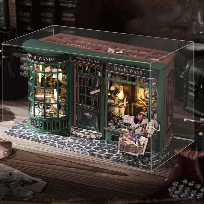 Magic Shop DIY Miniature Wooden Dollhouse Kit