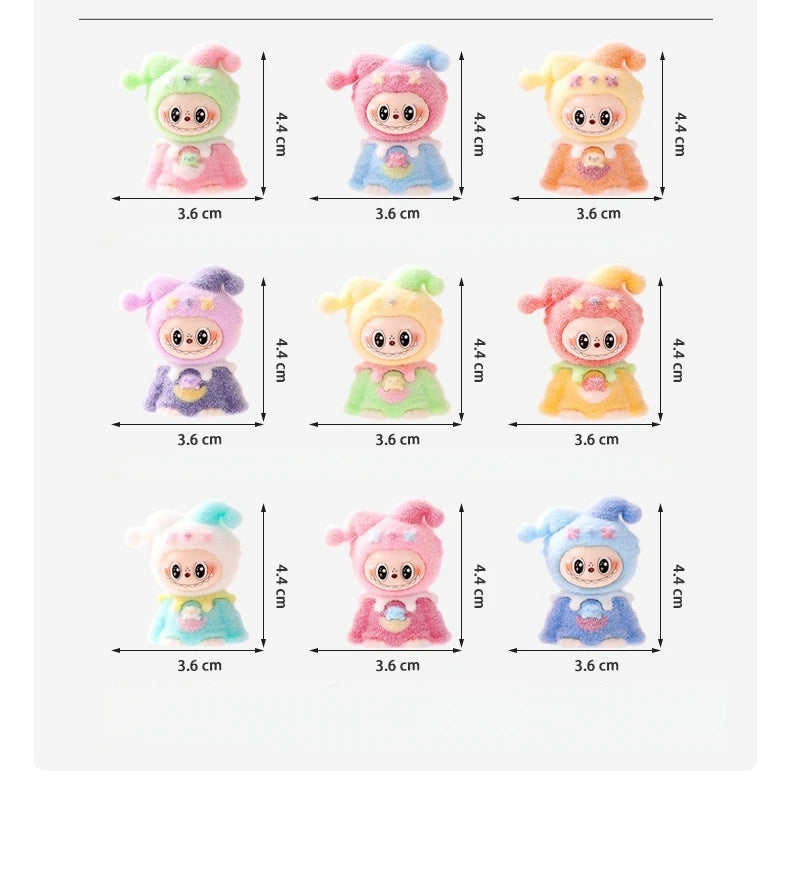 Cute Bunny Mini Figures – Anime Ornaments & Blind Box Dolls
