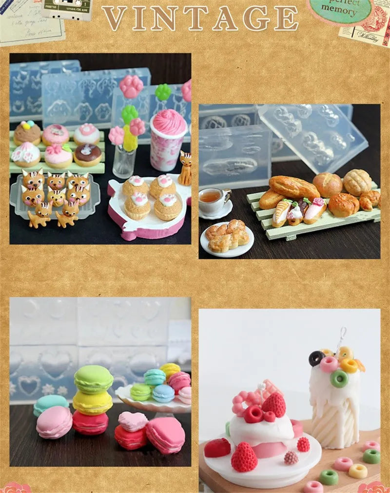 SNASAN Mini Silicone Mold – DIY Resin & Craft Tool