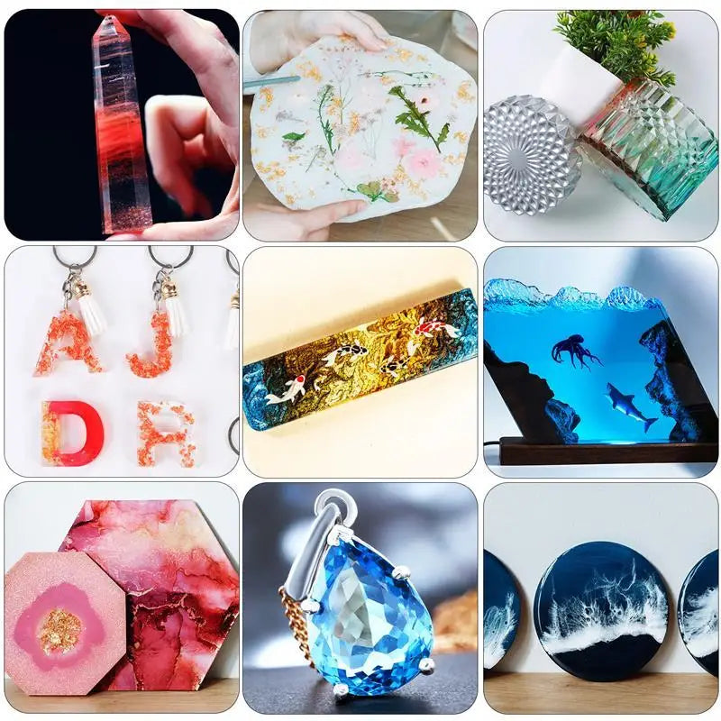 500/1000ml AB Epoxy Resin Glue for Crafts