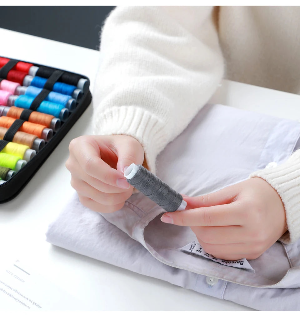 Complete Portable Sewing Kit – DIY Embroidery & Handwork