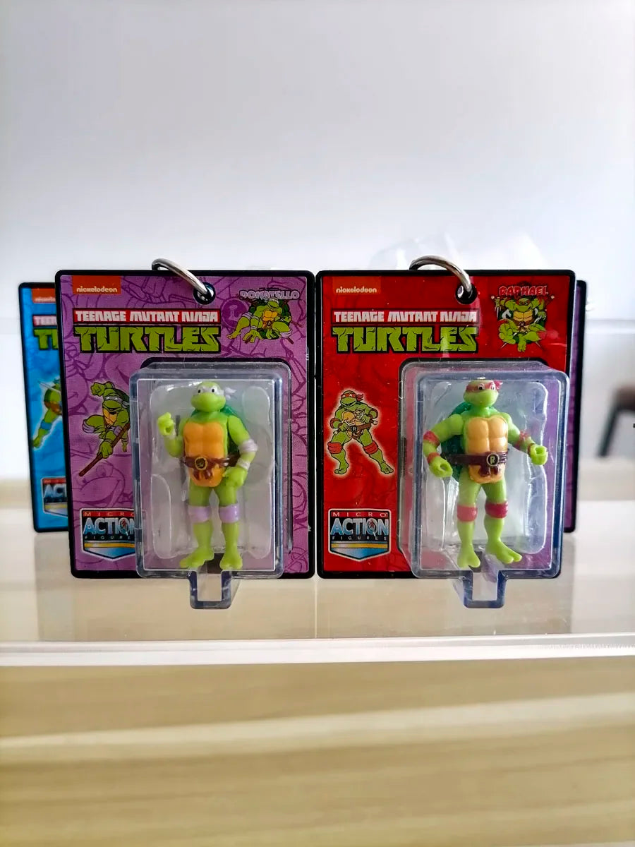 Mini TMNT Figures – Classic Leonardo, Donatello, Raphael Set