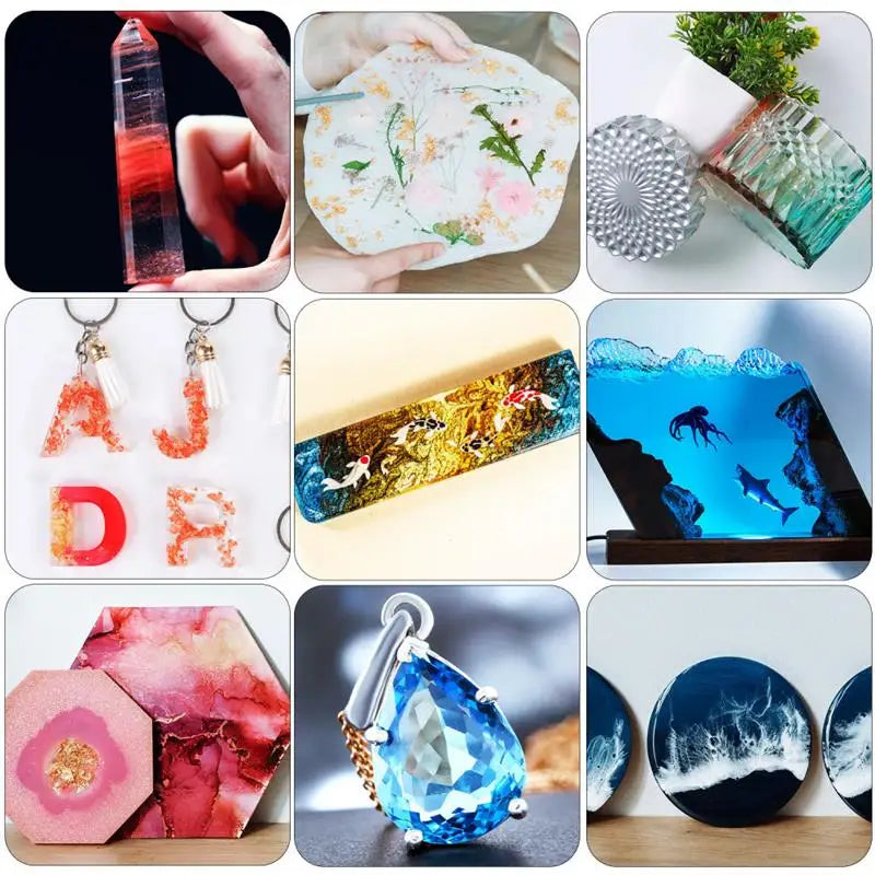 500/1000ml AB Epoxy Resin Glue for Crafts