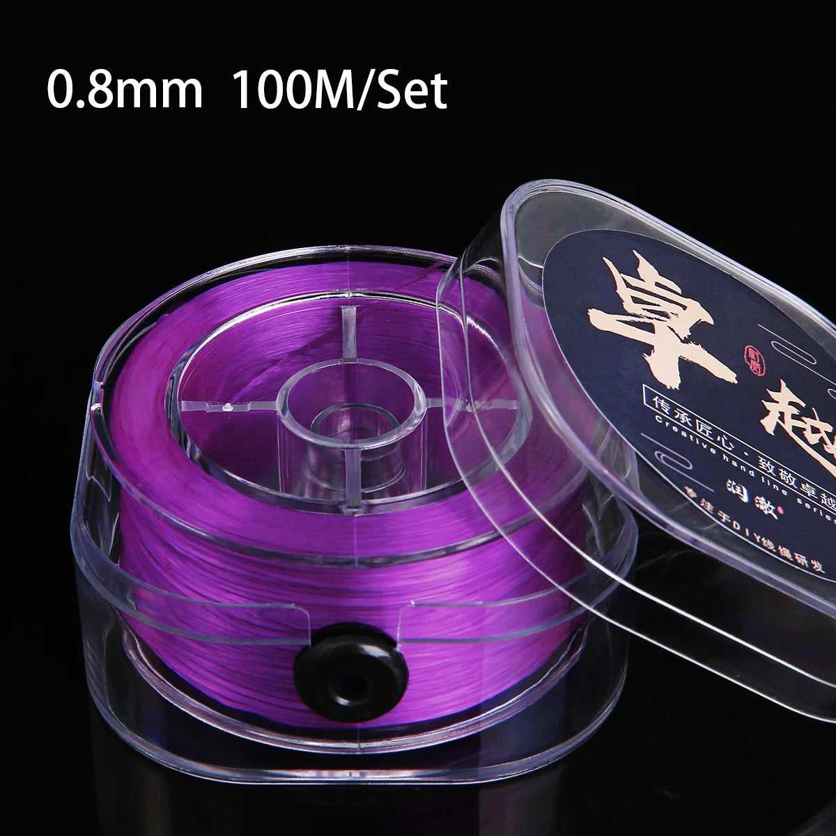 100M Elastic Beading Cord – 0.8mm Stretch String for Jewelry DIY