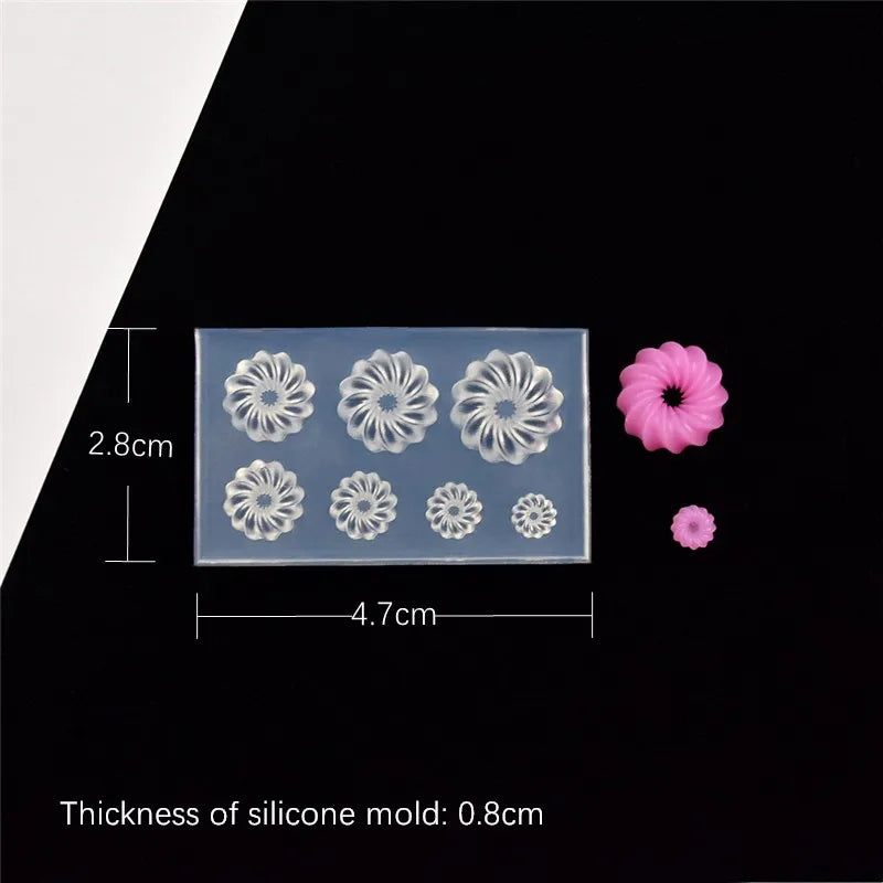SNASAN Mini Silicone Mold – DIY Resin & Craft Tool