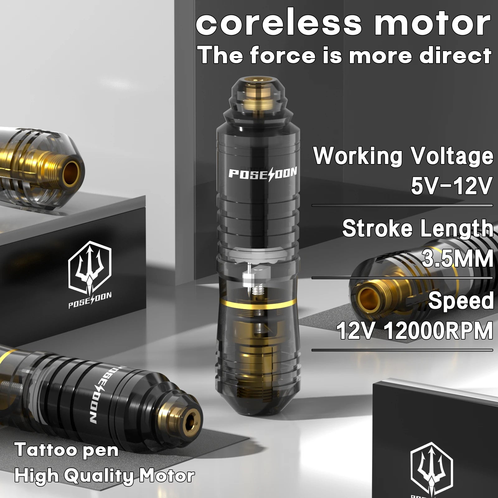 POSEIDON Wireless Tattoo Pen Kit