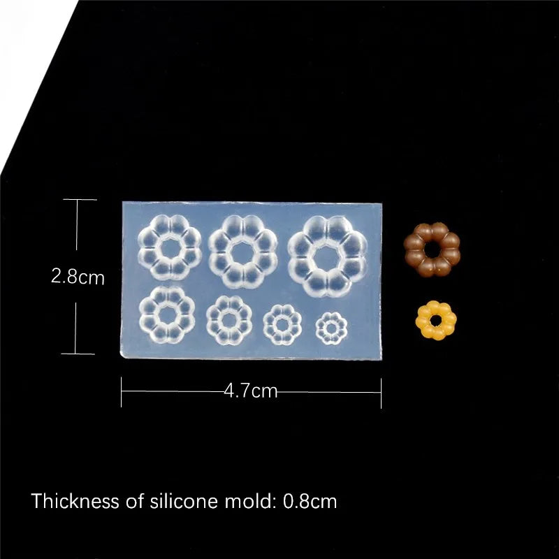 SNASAN Mini Silicone Mold – DIY Resin & Craft Tool