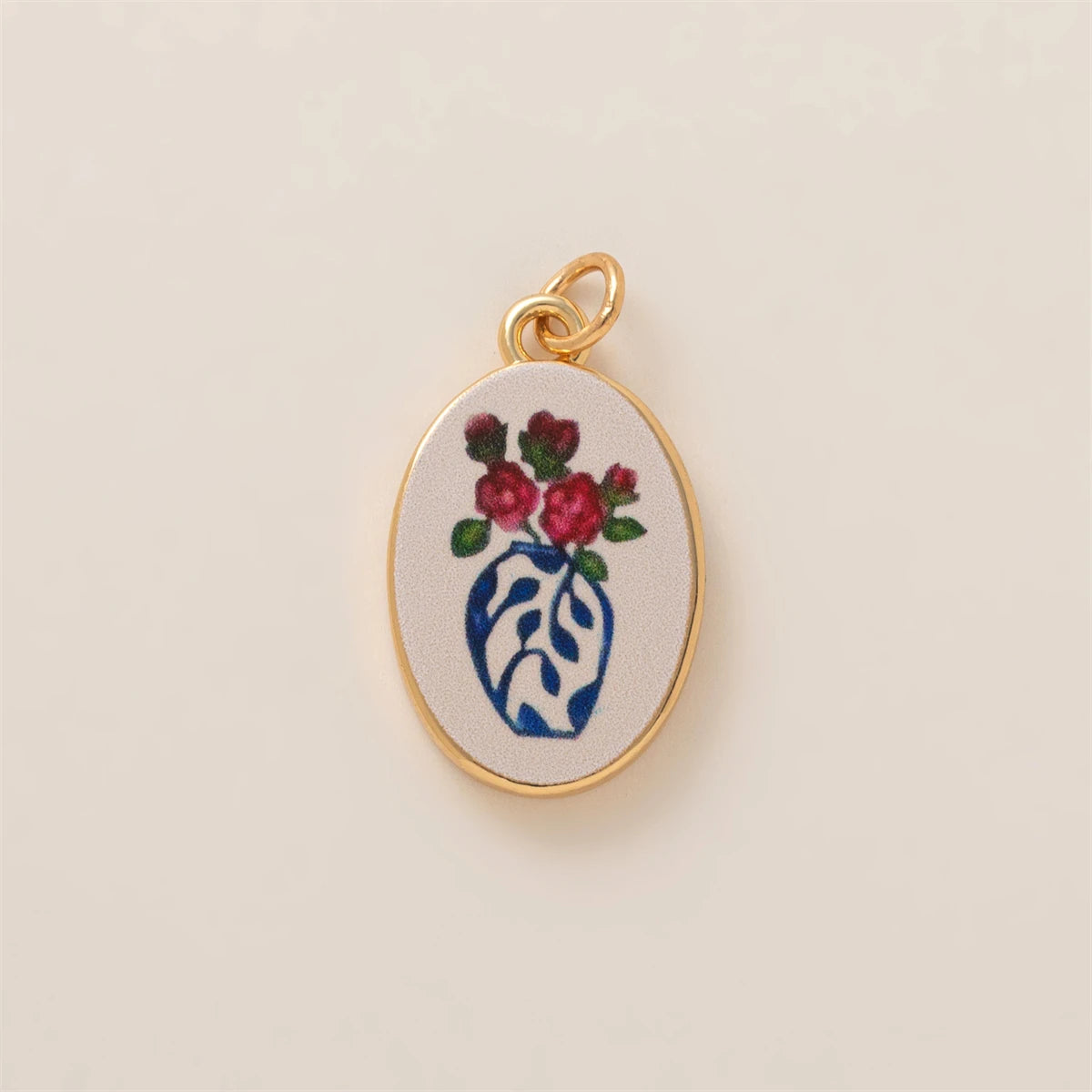 Butterfly & Flower DIY Pendants – Gold-Plated Charms
