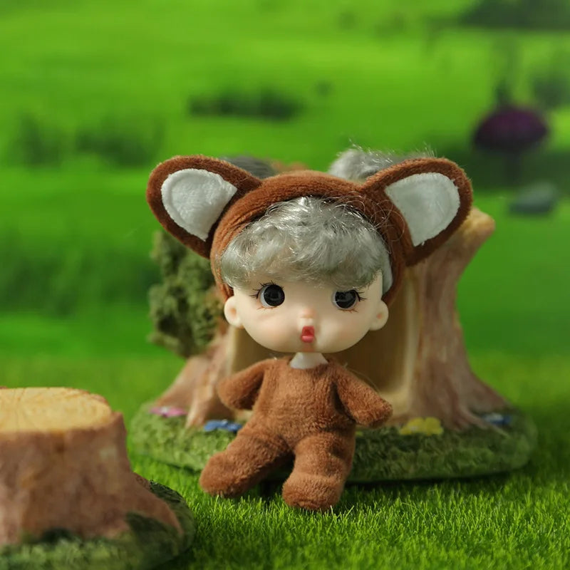 Mini Reborn Sleeping Baby Doll with Clothes & Accessories