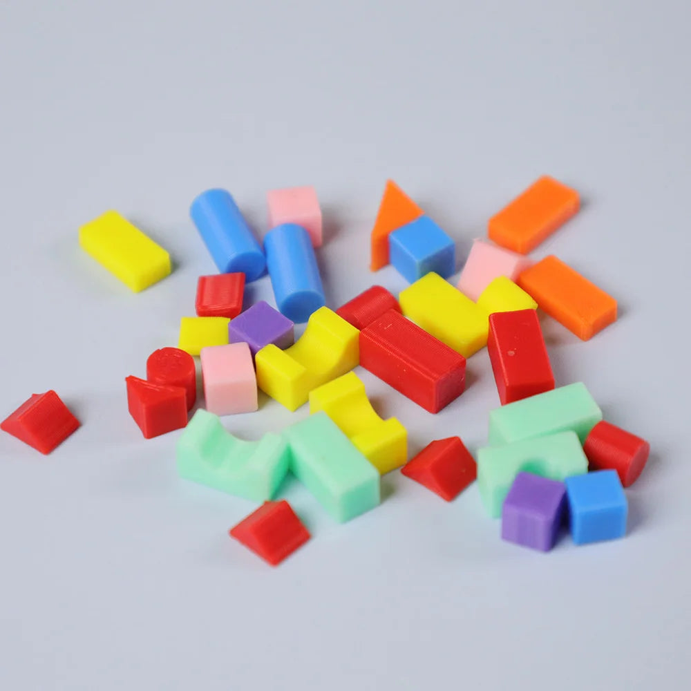 1/12 Mini Drum & Puzzle Set – Dollhouse Accessories for BJD/OB11