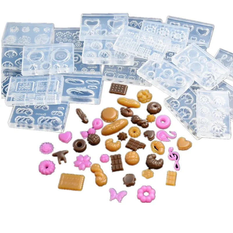 SNASAN Mini Silicone Mold – DIY Resin & Craft Tool