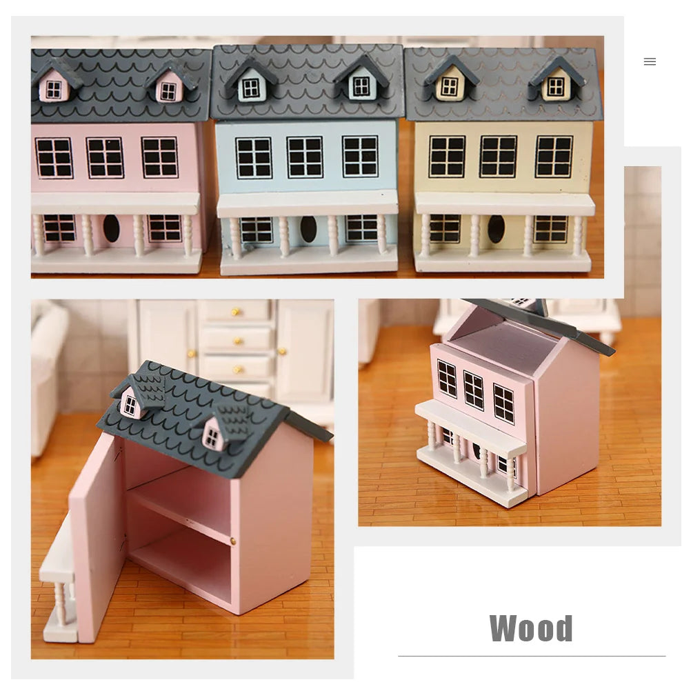 Mini Wooden Villa House Kit