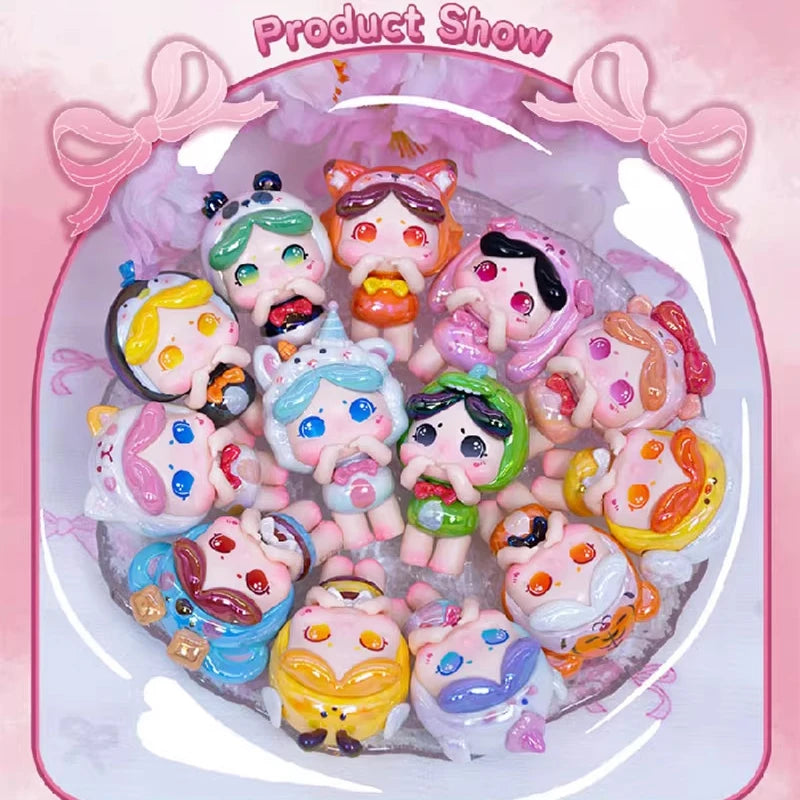 Sanzhibao Ouni Shy Moe Blind Box Figurine – Cute Mystery Doll