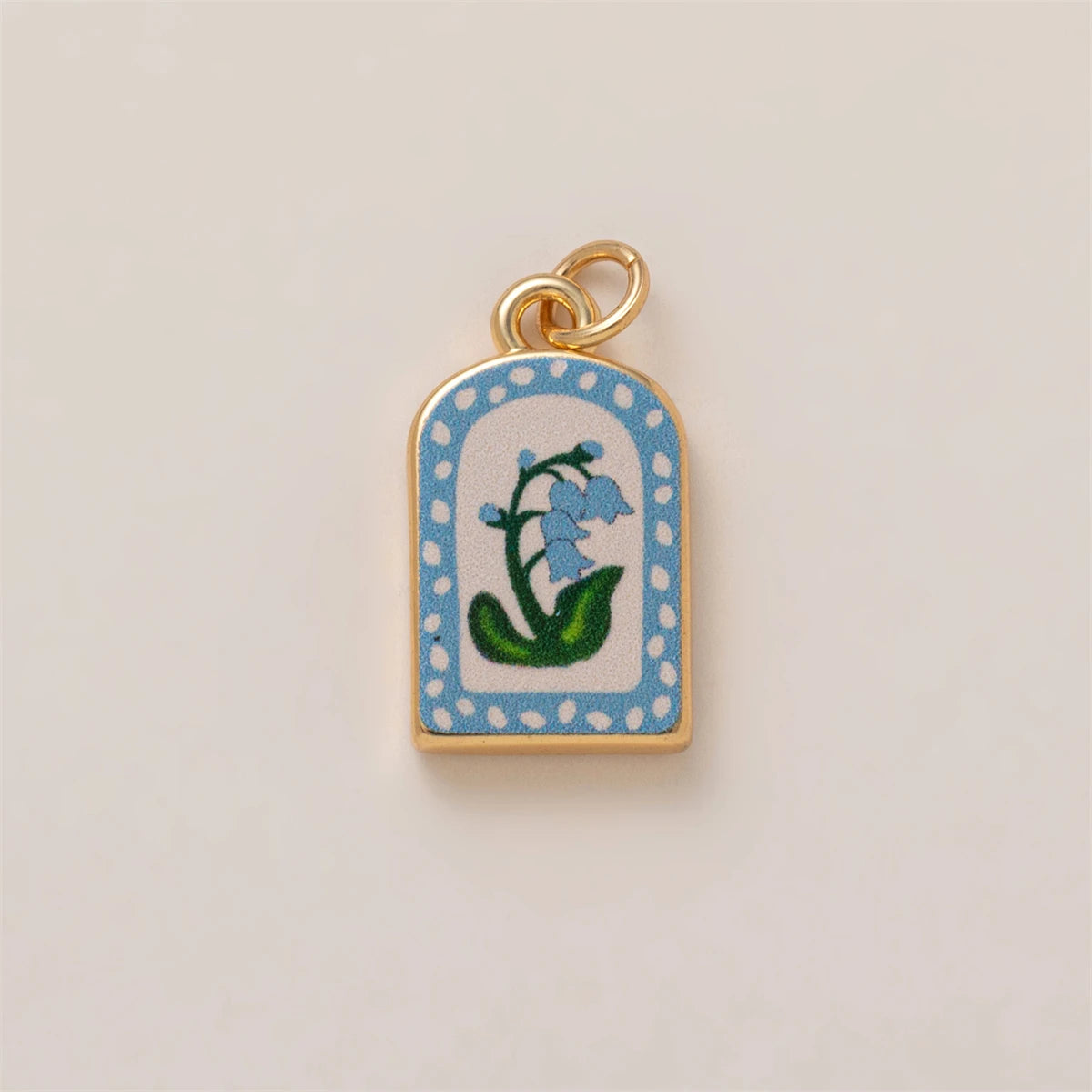 Butterfly & Flower DIY Pendants – Gold-Plated Charms
