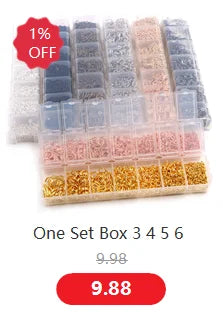 5m Stainless Steel Necklace Chains for DIY Jewelry