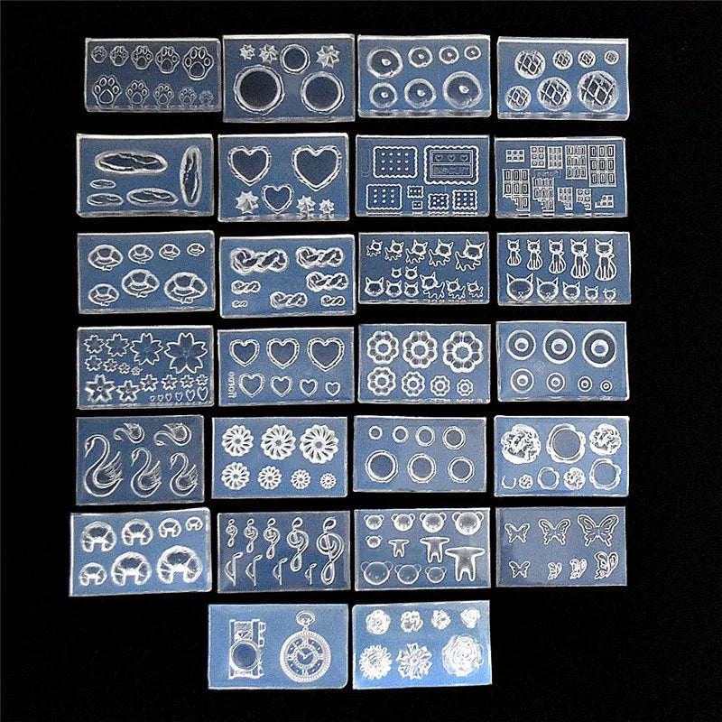 SNASAN Mini Silicone Mold – DIY Resin & Craft Tool