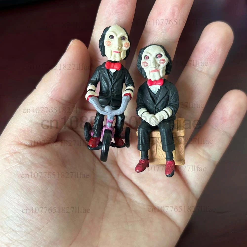 Horror Billy Figure Keychain – Movie Doll Backpack Pendant
