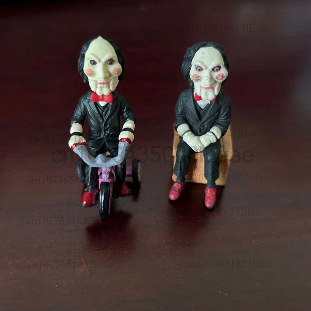 Horror Billy Figure Keychain – Movie Doll Backpack Pendant