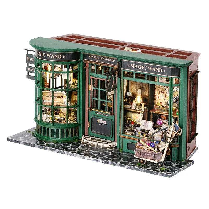 Magic Shop DIY Miniature Wooden Dollhouse Kit