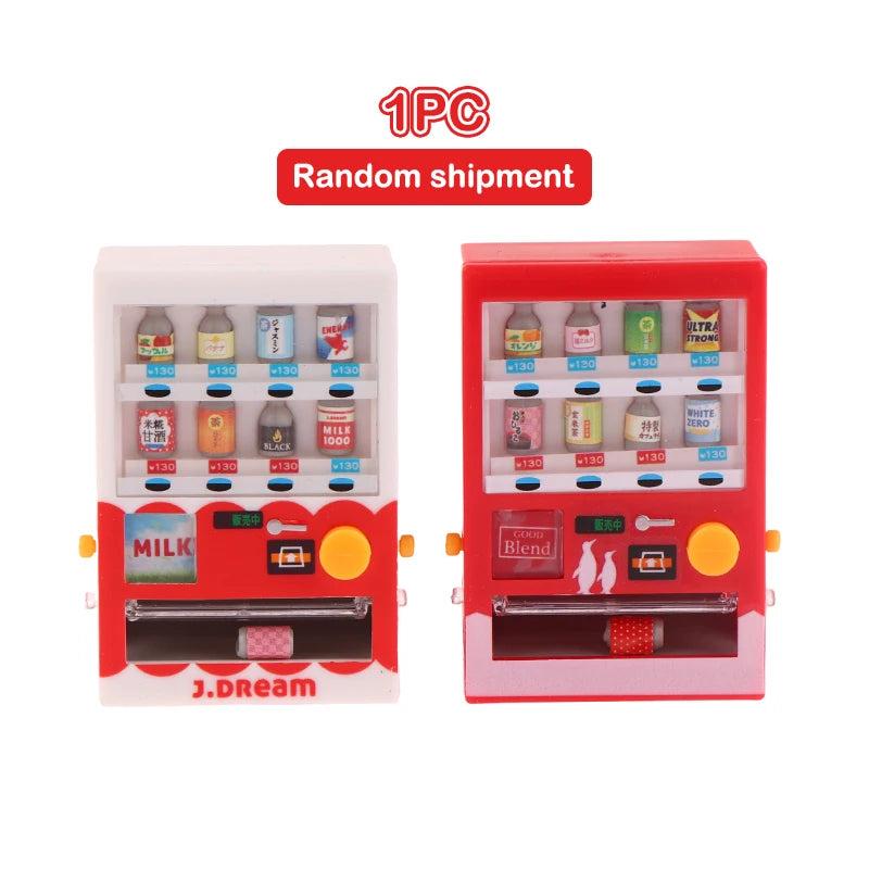 Mini Drink Vending Machine Toy – Random Color