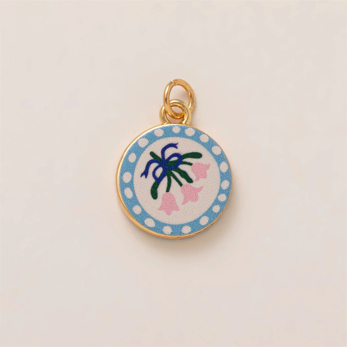 Butterfly & Flower DIY Pendants – Gold-Plated Charms