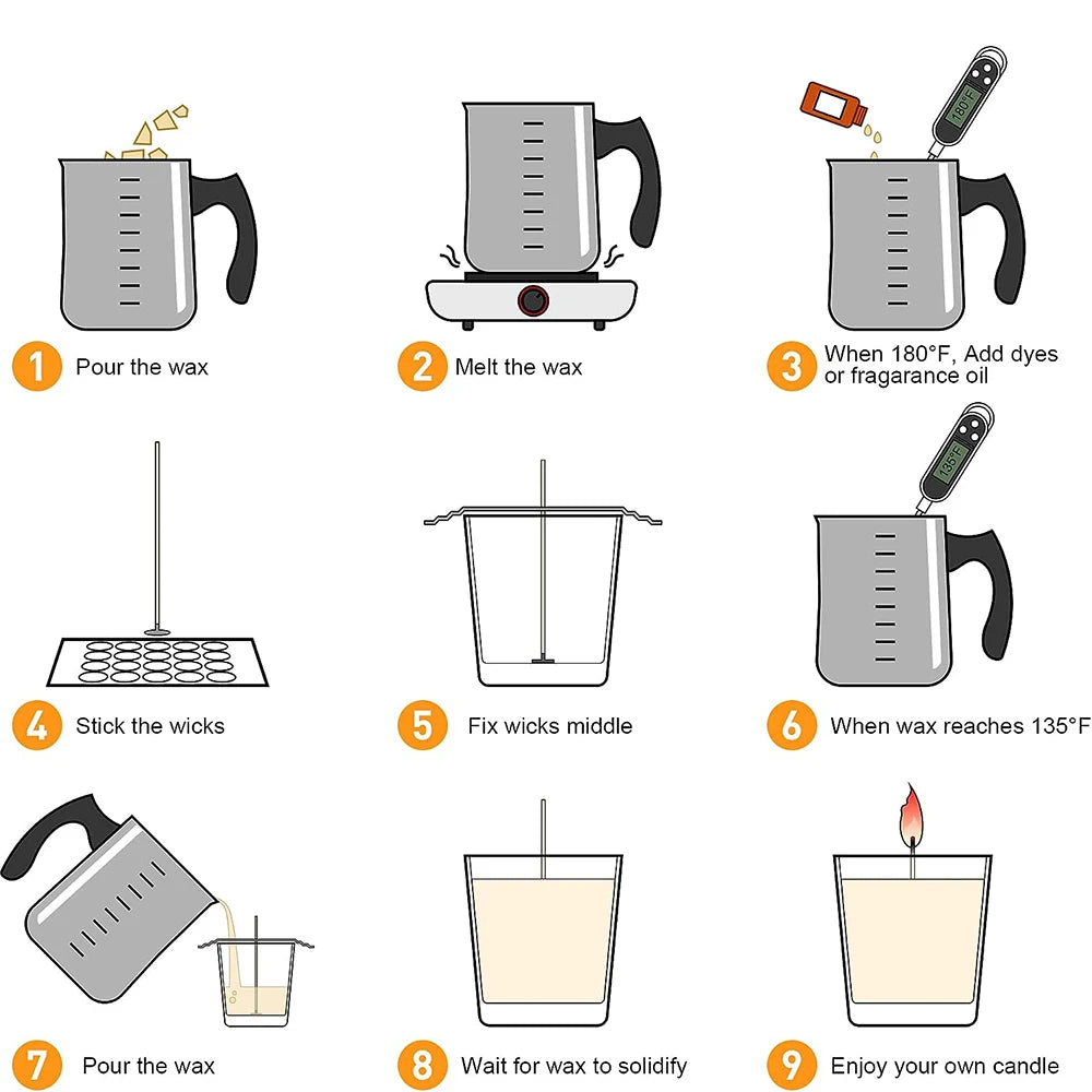 Complete DIY Aromatic Candle Making Kit