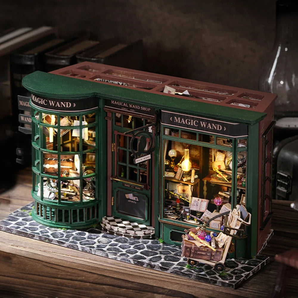 Magic Shop DIY Miniature Wooden Dollhouse Kit