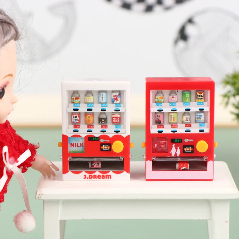 Mini Drink Vending Machine Toy – Random Color
