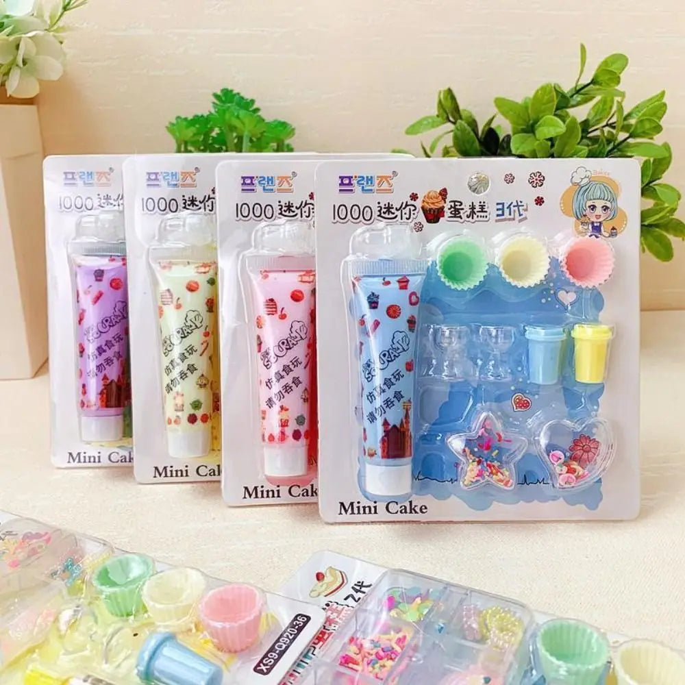 DIY Ice Cream Craft Set – Simulation Gel Toy for Kids