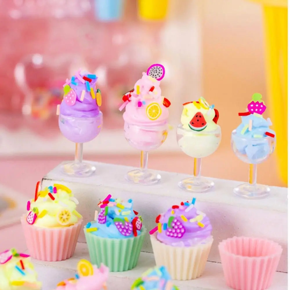 DIY Ice Cream Craft Set – Simulation Gel Toy for Kids