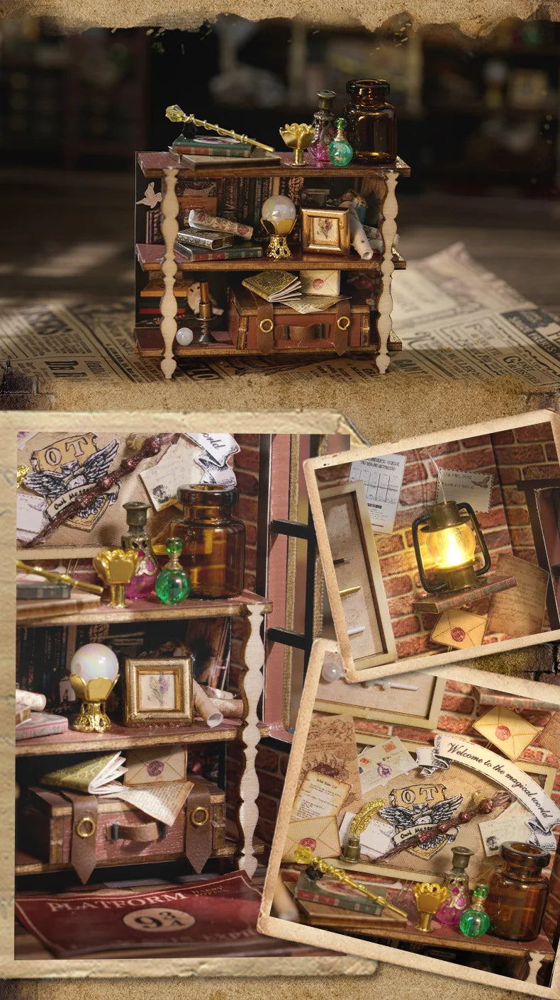 Magic Shop DIY Miniature Wooden Dollhouse Kit